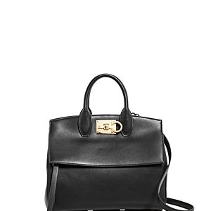 Salvatore Ferragamo Rhapsody Small Leather Satchel