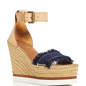 See by Chloe Espadrille Wedge Sandals