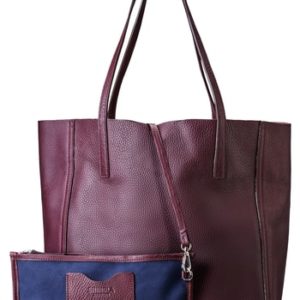 Shinola Medium Leather Shopper - Purple