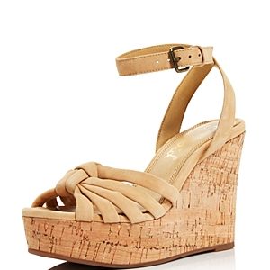 Splendid Women's Fallon Suede Wedge Sandals