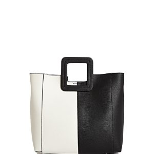 Tmrw Studio Antonio Block Leather Satchel