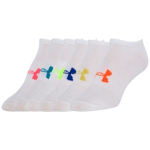 Under Armour Women's 6 Pack Liner No Show Socks