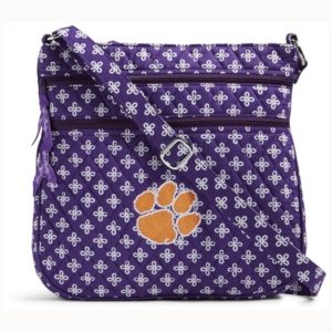 Vera Bradley Clemson Tigers Triple Zip Hipster