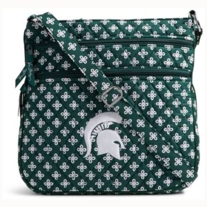 Vera Bradley Michigan State Spartans Triple Zip Hipster