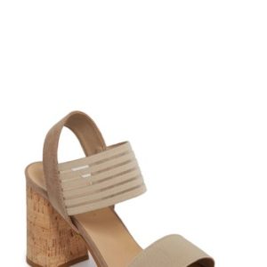 Women's Bella Vita Dan Block Heel Sandal, Size 7 M - Beige