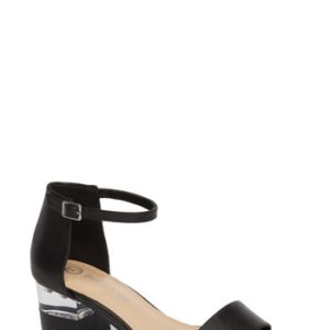 Women's Bella Vita Fitz Block Heel Sandal, Size 6.5 M - Black