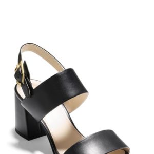 Women's Cole Haan Avani Block Heel Sandal, Size 6.5 B - Black