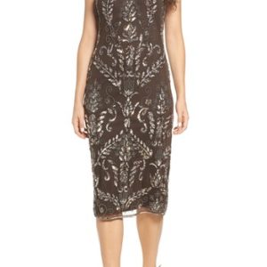 Women's Pisarro Nights Beaded Pencil Dress