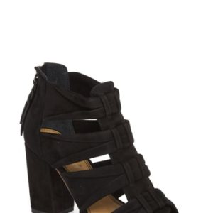 Women's Splendid Nando Block Heel Sandal, Size 5 M - Black