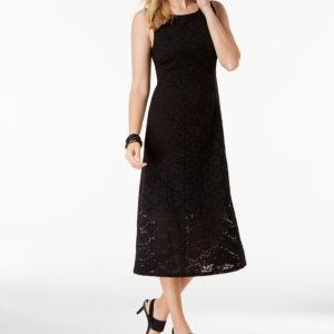 Alfani Lace Midi Dress, Created for Macy's