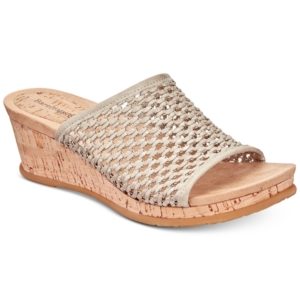 Baretraps Flossey Slip-On Wedge Sandals Women's Shoes