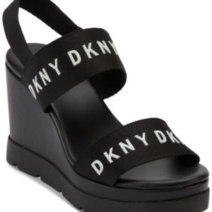 Dkny Cati Slingback Wedge Sandals, Created for Macy's