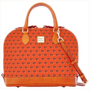 Dooney & Bourke Cincinnati Bengals Zip Zip Satchel