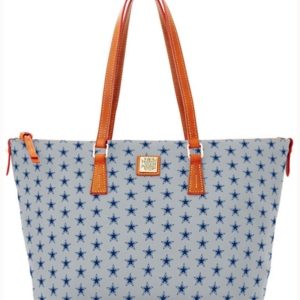 Dooney & Bourke Dallas Cowboys Zip Top Shopper