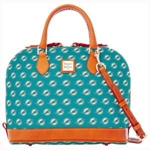 Dooney & Bourke Miami Dolphins Dooney & Bourke Zip Zip Satchel