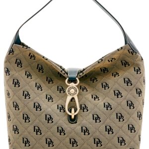 Dooney & Bourke Signature Quilt Logo-Lock Medium Sac Handbag, Created for Macy's