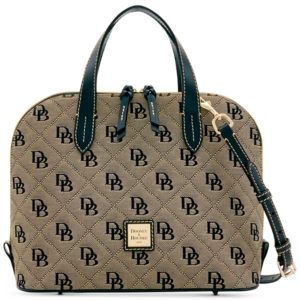 Dooney & Bourke Signature Quilt Zip Zip Medium Satchel, Created for Macy's