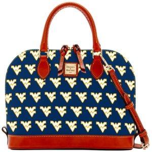 Dooney & Bourke West Virginia Mountaineers Zip Zip Satchel