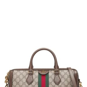 Gucci Ophidia Gg Supreme Canvas Top Handle Bag -