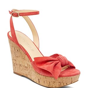 Ivanka Trump Women's Heibo Suede Platform Wedge Sandals