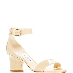 Jimmy Choo Women's Edina 65 Patent Leather High-Heel Sandals