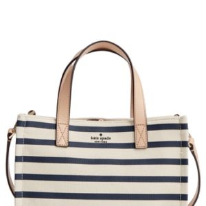 Kate Spade New York Washington Square - Sam Canvas Handbag - Blue