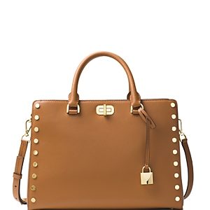 Michael Michael Kors Sylvie Stud Large Leather Satchel