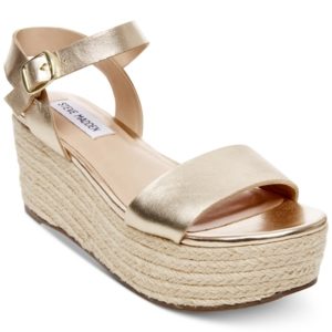 Steve Madden Women's Busy Espadrille Wedge Sandals