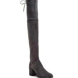 Stuart Weitzman Women's Tieland Suede Over-the-Knee Boots