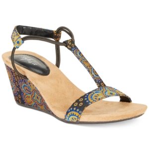 Style & Co Mulan Wedge Sandals, Created For Macy's Women's Shoes