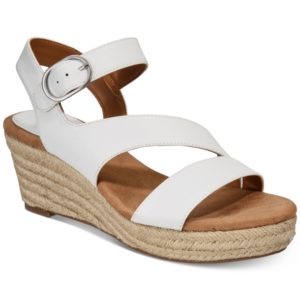 Style & Co Women's Xenaa Platform Espadrille Wedge Sandals, Created for Macy's Women's Shoes