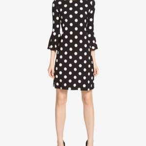 Tommy Hilfiger Printed Bell-Sleeve Dress