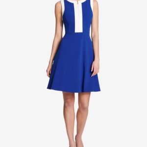 Tommy Hilfiger Scuba Crepe Fit & Flare Dress