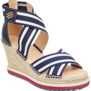 Tommy Hilfiger Yesia Espadrille Platform Wedge Sandals, Created for Macy's Women's Shoes