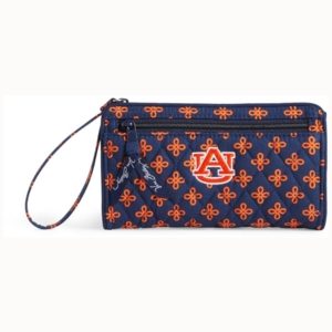 Vera Bradley Auburn Tigers Wristlet