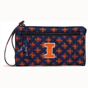 Vera Bradley Illinois Fighting Illini Wristlet