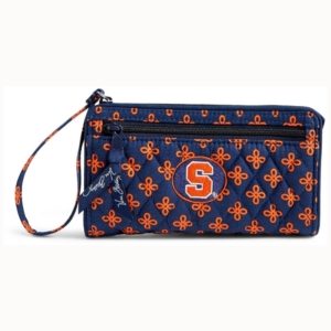 Vera Bradley Syracuse Orange Wristlet