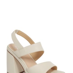 Women's E8 By Miista Block Heel Sandal, Size 5US / 35EU - White