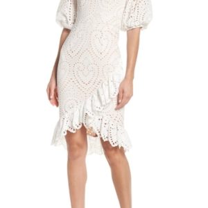 Women's Jarlo Anika Eyelet Cocktail Dress