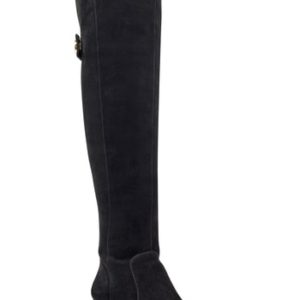 Women's Nine West Queddy Over The Knee Boot, Size 7 M - Black