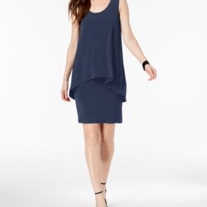 Alfani Popover Shift Dress, Created for Macy's