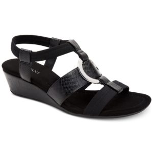 Alfani Women's Vennice Wedge Sandals, Created for Macy's Women's Shoes