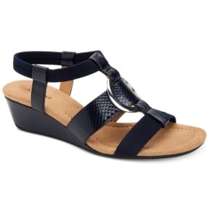 Alfani Women's Vennice Wedge Sandals, Created for Macy's Women's Shoes