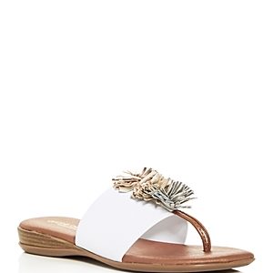 Andre Assous Women's Novalee Thong Demi-Wedge Sandals