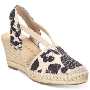 Anne Klein Abbey Espadrille Platform Wedge Sandals