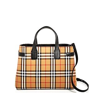 Burberry Vintage Check Medium Banner Bag