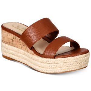 Callisto Foundation Espadrille Platform Wedge Sandals Women's Shoes