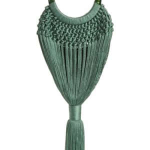 Cult Gaia Small Tassel Bag - Green