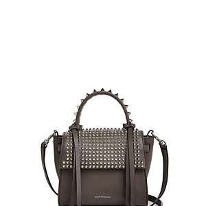 Elena Ghisellini Angel Extra Small Punky Leather Satchel