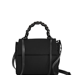 Elena Ghisellini Angel Small Velvet Satchel